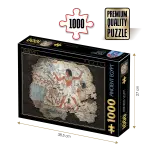 Puzzle adulți 1000 piese - Egiptul Antic - Nebamun hunting in the marshes-0