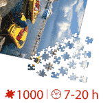 Puzzle adulți 1000 piese Discover Europe - Corfu -35357