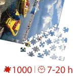 Puzzle adulți 1000 piese Discover Europe - Corfu -35357