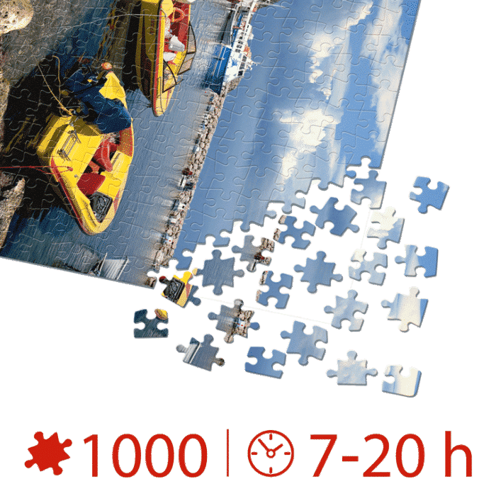 Puzzle adulți 1000 piese Discover Europe - Corfu -35357
