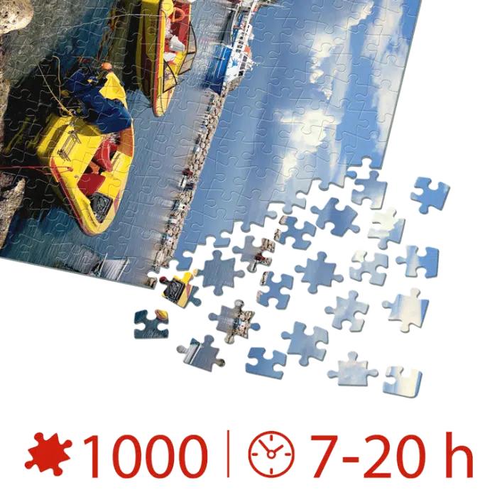 Puzzle adulți 1000 piese Discover Europe - Corfu -35357