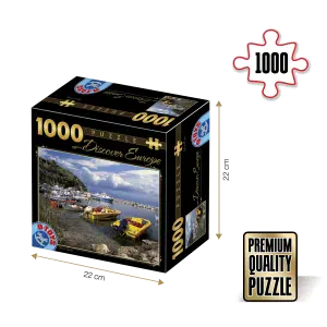 Puzzle adulți 1000 piese Discover Europe - Corfu -0