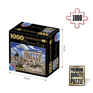 Puzzle adulți 1000 piese Discover Europe - Acropolis-0