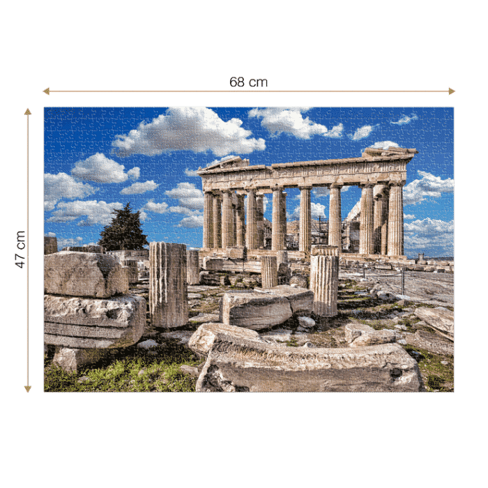 Puzzle adulți 1000 piese Discover Europe - Acropolis-35372