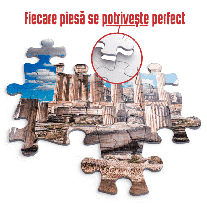 Puzzle adulți 1000 piese Discover Europe - Acropolis-35370