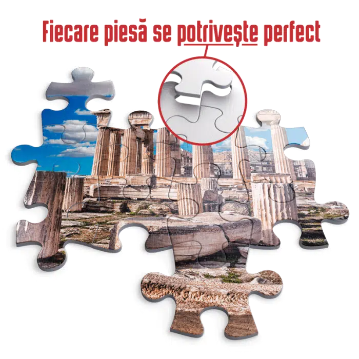 Puzzle adulți 1000 piese Discover Europe - Acropolis-35370