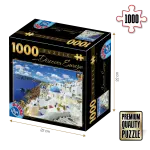 Puzzle adulți 1000 piese Discover Europe - Santorini-0