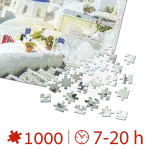 Puzzle adulți 1000 piese Discover Europe - Santorini-34431