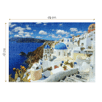 Puzzle adulți 1000 piese Discover Europe - Santorini-34434