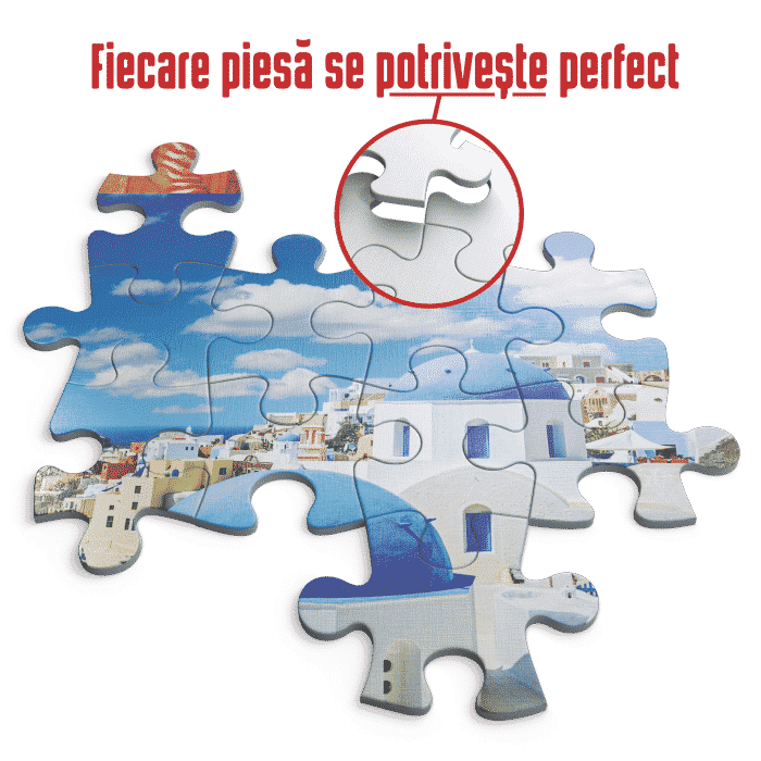 Puzzle adulți 1000 piese Discover Europe - Santorini-34433