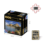 Puzzle adulți 1000 piese Discover Europe - Como, Italia-0