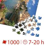 Puzzle adulți 1000 piese Discover Europe - Como, Italia-35351