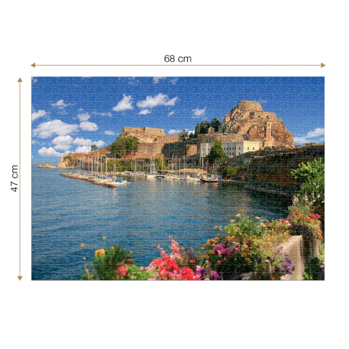 Puzzle adulți 1000 piese Discover Europe - Como, Italia-35354