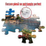 Puzzle adulți 1000 piese Discover Europe - Como, Italia-35352