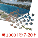 Puzzle adulți 1000 piese Discover Europe - Insula Corfu-35333