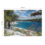 Puzzle adulți 1000 piese Discover Europe - Insula Corfu-35336