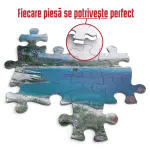 Puzzle adulți 1000 piese Discover Europe - Insula Corfu-35334