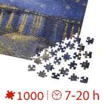 Puzzle adulti 1000 piese Vincent van Gogh - Starry Night Over the Rhone-34461