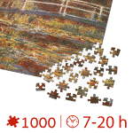 Puzzle adulti 1000 piese Claude Monet - The Japanese Bridge-34883