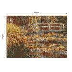 Puzzle adulti 1000 piese Claude Monet - The Japanese Bridge-34886