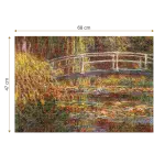 Puzzle adulti 1000 piese Claude Monet - The Japanese Bridge-34886