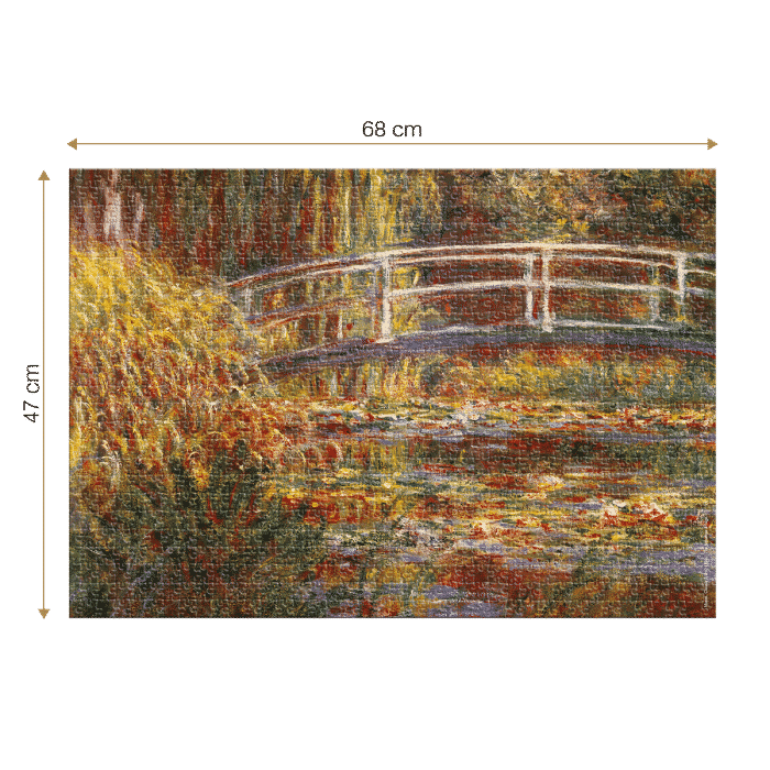Puzzle adulti 1000 piese Claude Monet - The Japanese Bridge-34886