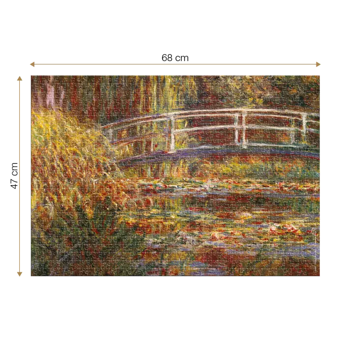 Puzzle adulti 1000 piese Claude Monet - The Japanese Bridge-34886