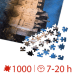 Puzzle adulți 1000 piese Castele Franceze - Castel Chenonceau-35315
