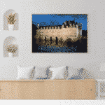 Puzzle adulți 1000 piese Castele Franceze - Castel Chenonceau-35319