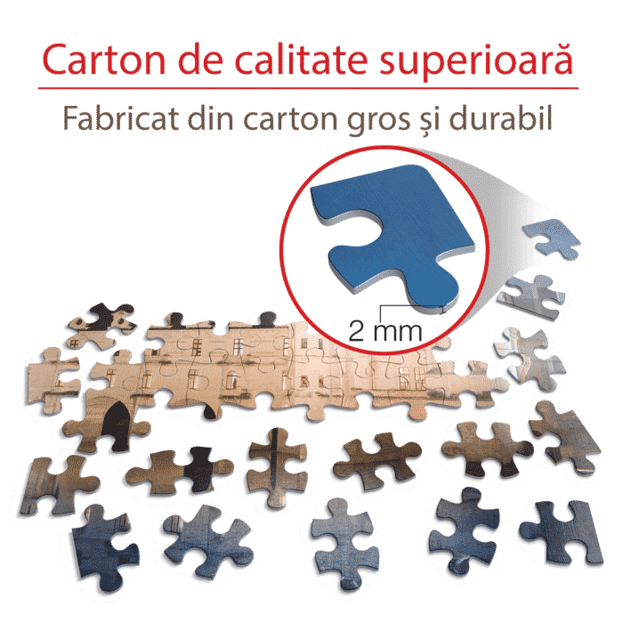 Puzzle adulți 1000 piese Castele Franceze - Castel Chenonceau-35317