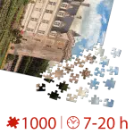 Puzzle adulți 1000 piese Castele Franceze - Castel Villandry-35321