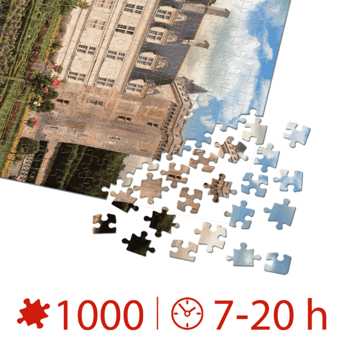 Puzzle adulți 1000 piese Castele Franceze - Castel Villandry-35321