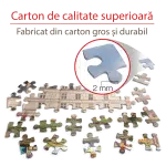 Puzzle adulți 1000 piese Castele Franceze - Castel Villandry-35323