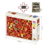 Puzzle adulți 1000 piese High Difficulty - Vegetables / Legume -0