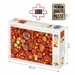 Puzzle adulți 1000 piese High Difficulty - Vegetables / Legume -0
