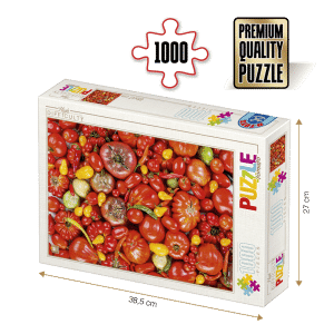 Puzzle adulți 1000 piese High Difficulty - Vegetables / Legume -0