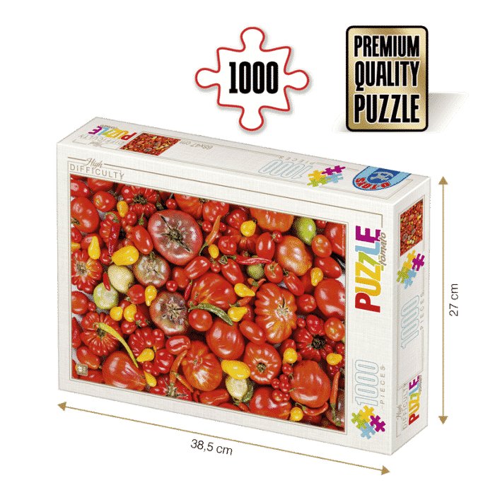 Puzzle adulți 1000 piese High Difficulty - Vegetables / Legume -0