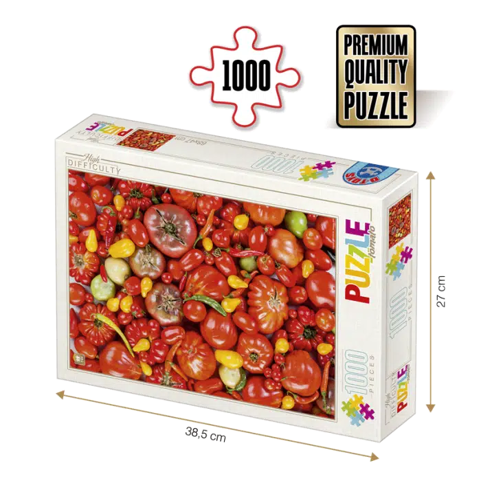 Puzzle adulți 1000 piese High Difficulty - Vegetables / Legume -0