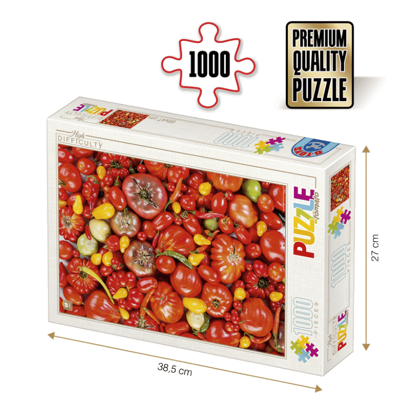 Puzzle adulți 1000 piese High Difficulty - Vegetables / Legume -0