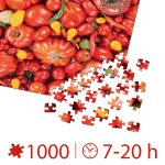 Puzzle adulți 1000 piese High Difficulty - Vegetables / Legume -35225