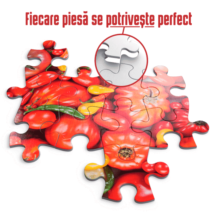 Puzzle adulți 1000 piese High Difficulty - Vegetables / Legume -35226