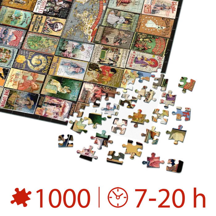 Puzzle adulți 1000 piese Vintage Collage - Teas/Ceaiuri -35075