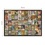 Puzzle adulți 1000 piese Vintage Collage - Teas/Ceaiuri -35078