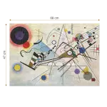 Puzzle adulti 1000 piese Wassily Kandinsky - Composition 8/Compoziție 8-35677