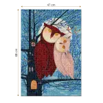 Puzzle adulți 1000 piese Kürti Andrea - Owl Tales / Bufnițe-35042