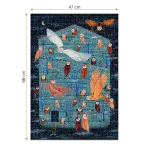 Puzzle adulți 1000 piese Kürti Andrea - Owl Tales 2 / Bufnițe-35048