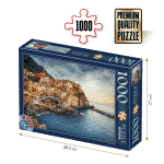 Puzzle adulți 1000 piese Peisaje de zi - Manarola, Italia-0