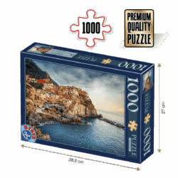 Puzzle adulți 1000 piese Peisaje de zi - Manarola, Italia-0