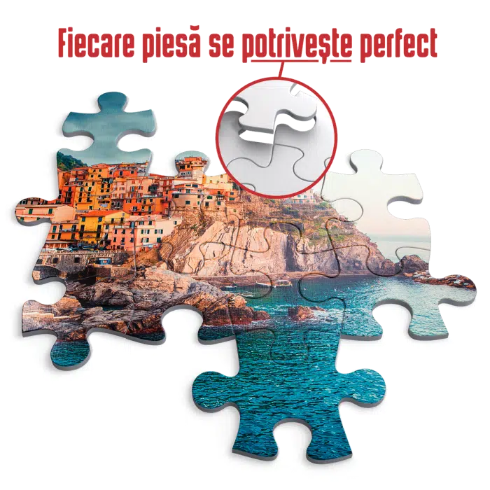 Puzzle adulți 1000 piese Peisaje de zi - Manarola, Italia-35552