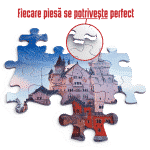 Puzzle adulți 1000 piese Peisaje de zi - Castelul Neuschwanstein, Germania-35556